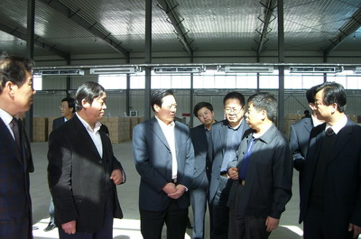 陈宝生同志视察千赢国际种业果蔬制品有限公司