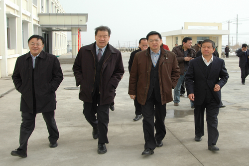 兰州海关关长张银喜等领导到千赢国际种业百佳食品公司调研