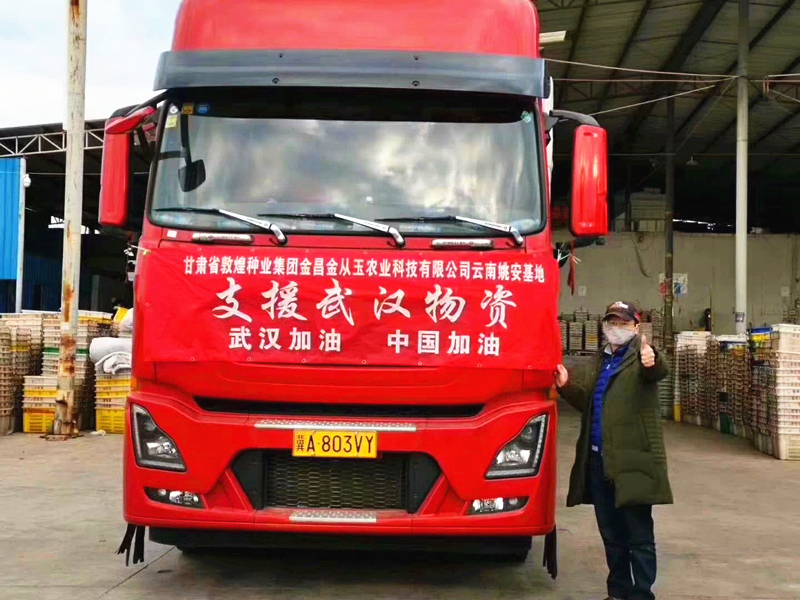 众志成城 抗击疫情 千赢国际种业金从玉在行动