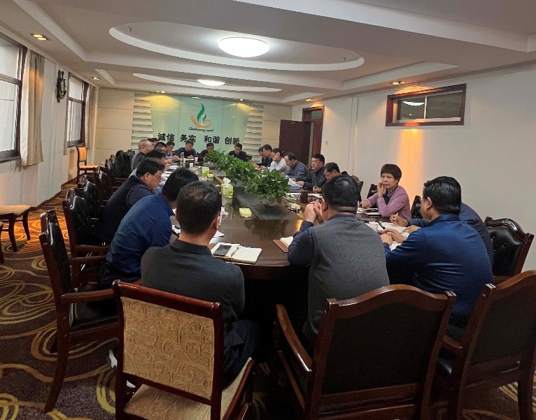 千赢国际种业党委召开2022年第一次党委（扩大）会议