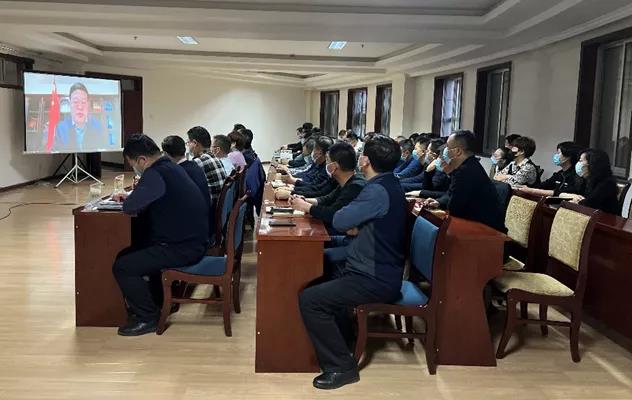 千赢国际种业召开2022年新春团拜会 公司党委书记、董事长刘兴斌致新年贺辞