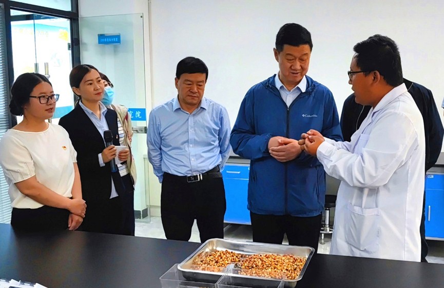 甘肃省地方金融监管局、甘肃证监局领导莅临千赢国际种业调研指导
