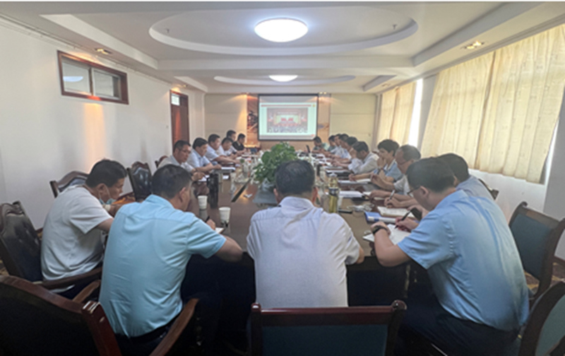 千赢国际种业党委专题传达学习省第十四次党代会精神