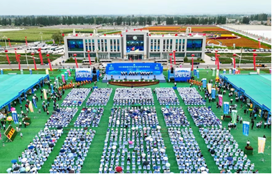 “酒泉种子 播种全球” 2023酒泉现代种业博览会暨花卉博览会隆重召开 千赢国际种业优质产品精彩亮相