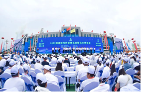 “酒泉种子 播种全球” 2023酒泉现代种业博览会暨花卉博览会隆重召开 千赢国际种业优质产品精彩亮相