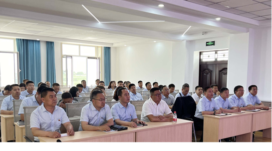 千赢国际种业举办党纪学习教育专题党课